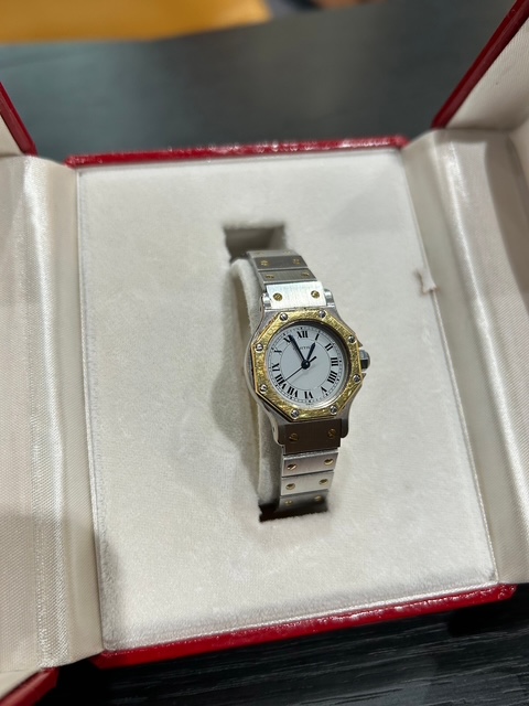 赤坂買取migliore（ミリオレ）10月11日　Cartier サントスオクタゴンSM　W2001683買取