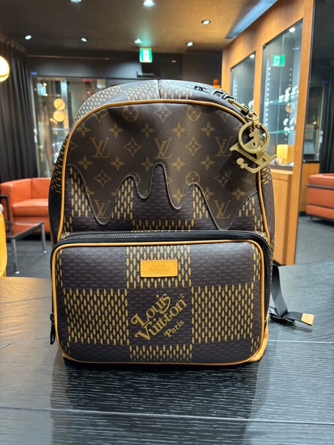 赤坂ブランドバッグ買取migliore（ミリオレ）2月21日　LOUISVUITTON（ルイヴィトン）ダミエ・ジャイアントバックパック　NIGOコラボ買取